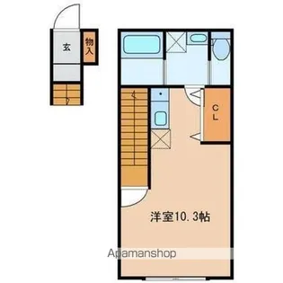 Tースタイル【2階】の間取り