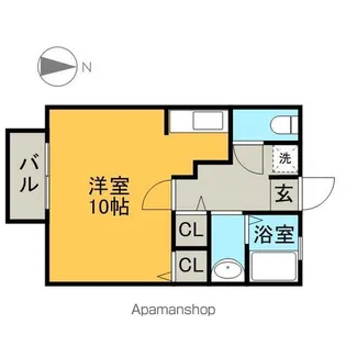 アーク・リヴェールB【1階】の間取り