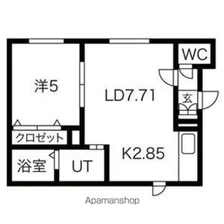 プロムナード5―6【2階】の間取り