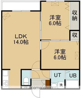 COMFORT812【2階】の間取り