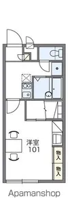 レオパレスTERADA165【2階】の間取り