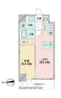 アステリ鶴舞ディオ【6階】の間取り