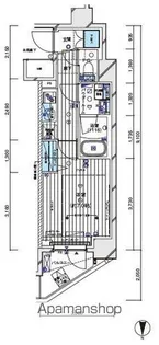 メインステージ白金Ⅱ【701号室号室】の間取り