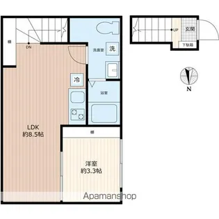 シオンC棟【2階】の間取り