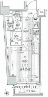 リライア東京イーストレジデンス【5階】の間取り