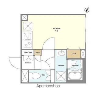 LEGALAND笹塚【2階】の間取り