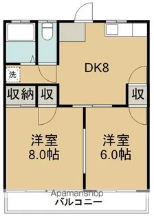 菅原マンション【2階】の間取り