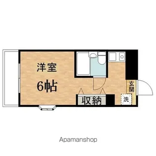 エーリフローレンスB【101号室】の間取り