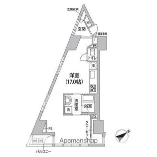 ロリエ銀座【7階】の間取り