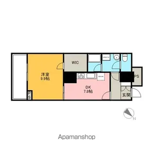 THE TOKYO TOWERS MIDTOWER【16階】の間取り