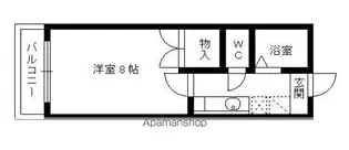 メゾン牧の里【2階】の間取り