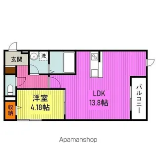 グランメゾン春日【2階】の間取り