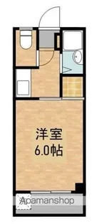 半九台コーポ【2階】の間取り