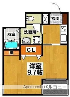 エヌエムトラントアン【3階】の間取り