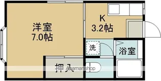 シフォン【2階】の間取り