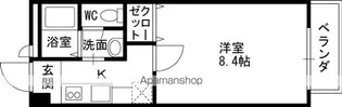 メゾンドボヌール【1階】の間取り