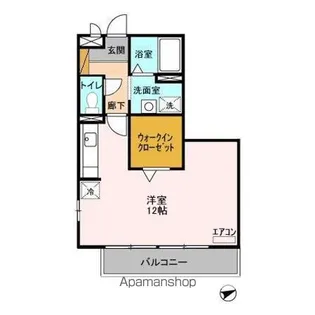 アピテ・プレミール【3階】の間取り