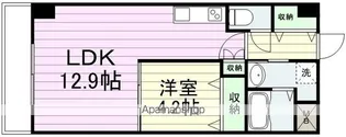 アークデュオ仙台宮町【312号室】の間取り