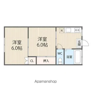 グランヒルズ【1階】の間取り