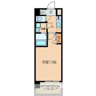UURコート名古屋名駅【407号室号室】の間取り