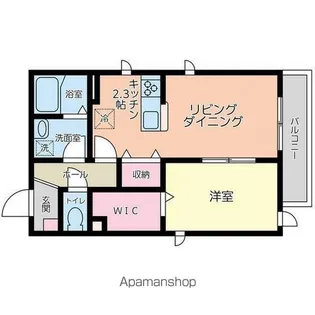 パークリッジ村上【2階】の間取り
