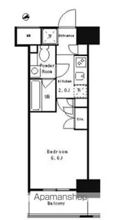 パークキューブ武蔵小杉【13階】の間取り