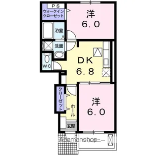 セレーノⅡ【1階】の間取り