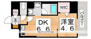 サザンクレストなんば南【12階】の間取り
