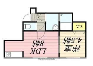 トワル24【202号室】の間取り