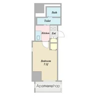 愛知県名古屋市中区平和2丁目【マンション】の間取り