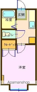 ベルトピア福島9【102号室】の間取り