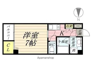 SEMS富田町【4階】の間取り