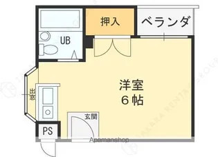 枚方パークアイランド125【3階】の間取り
