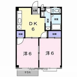 ドリーム栄【1階】の間取り