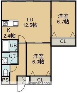 NEXTⅢ【3階】の間取り