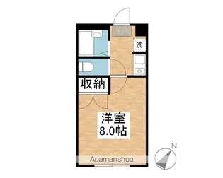 パストラル和【107号室】の間取り