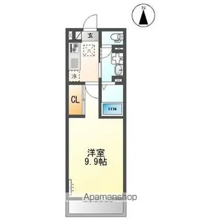 FOREST HILL【2階】の間取り