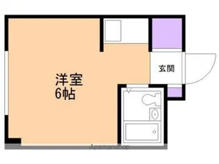 ロイヤルハイツ【105号室】の間取り
