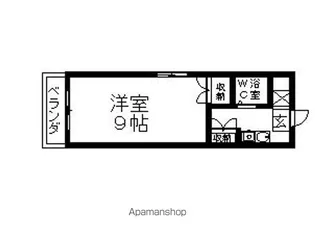 スカイハイム黒川【302号室】の間取り