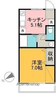 ロイヤルマンション【105号室】の間取り