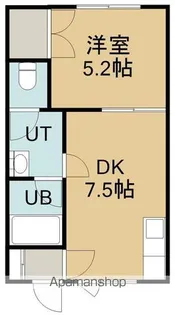 メイプルハイム美原(メイプルハイムミハラ)【2階】の間取り