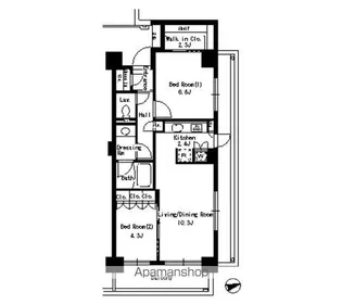 パークアクシス文京ステージ【1階】の間取り