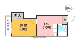 藤本商事第二ビル【3階】の間取り