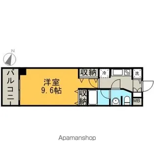 セノアタワー泉【3階】の間取り