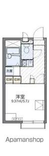 レオパレス清瀧B【2階】の間取り
