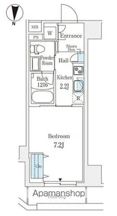 ラティエラ練馬【7階】の間取り