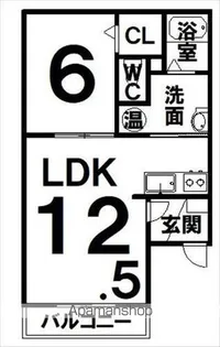 A’LAISE161(アレーズ161)【2階】の間取り