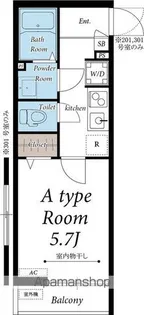 リブリ・キューブ【1階】の間取り