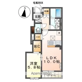 コンフィ【1階】の間取り