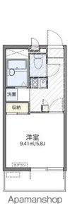 レオパレスLUNA PIENA【1階】の間取り